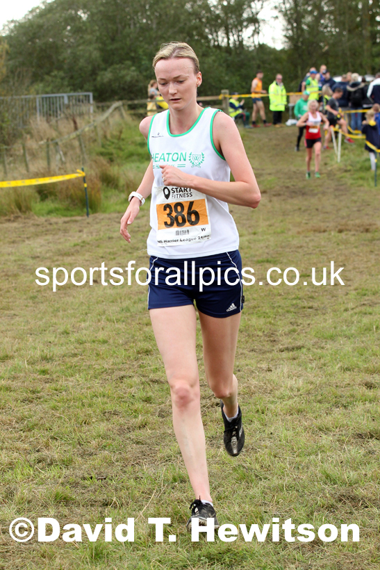 Senior womens 2021 North Eastern Harrier League, Druridge Bay. Photo: David T. Hewitson/Sports for All Pics